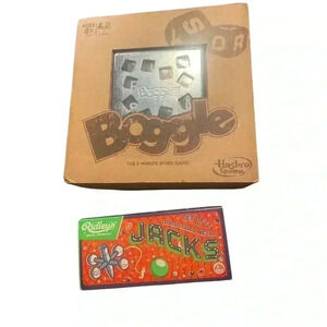 Boggle and jacks kids games